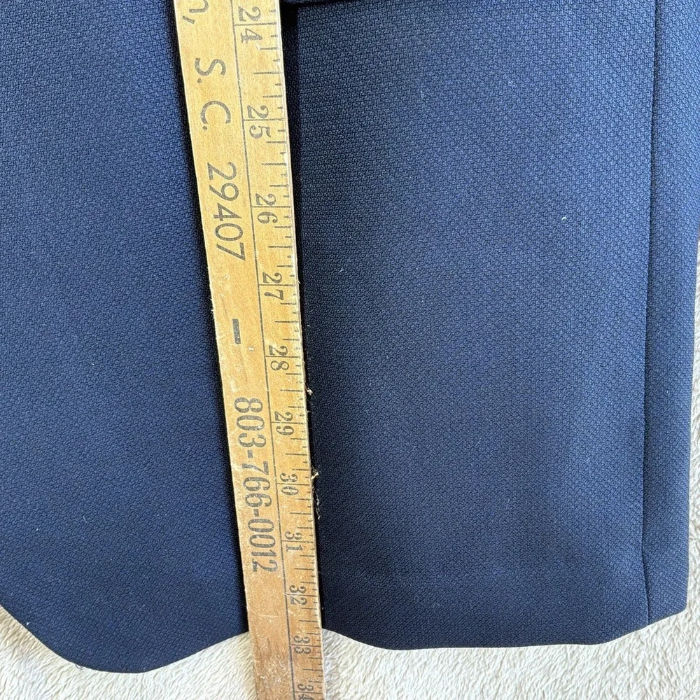 🇺🇲 Jos‎ A Bank Reserve Mens 44L Navy Two Button Wool Silk Coat Blazer